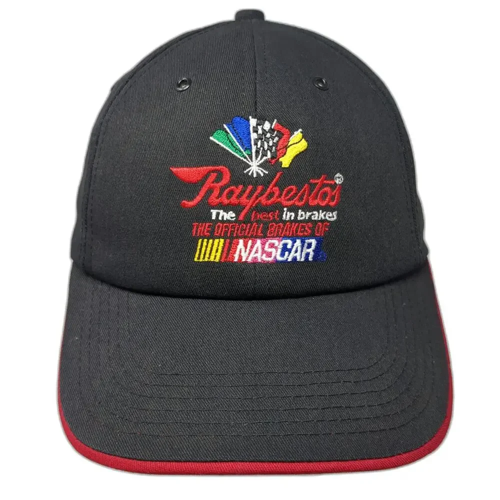 Snapback Black Hat One Size Raybestos NASCAR Official Brakes Racing Accessory